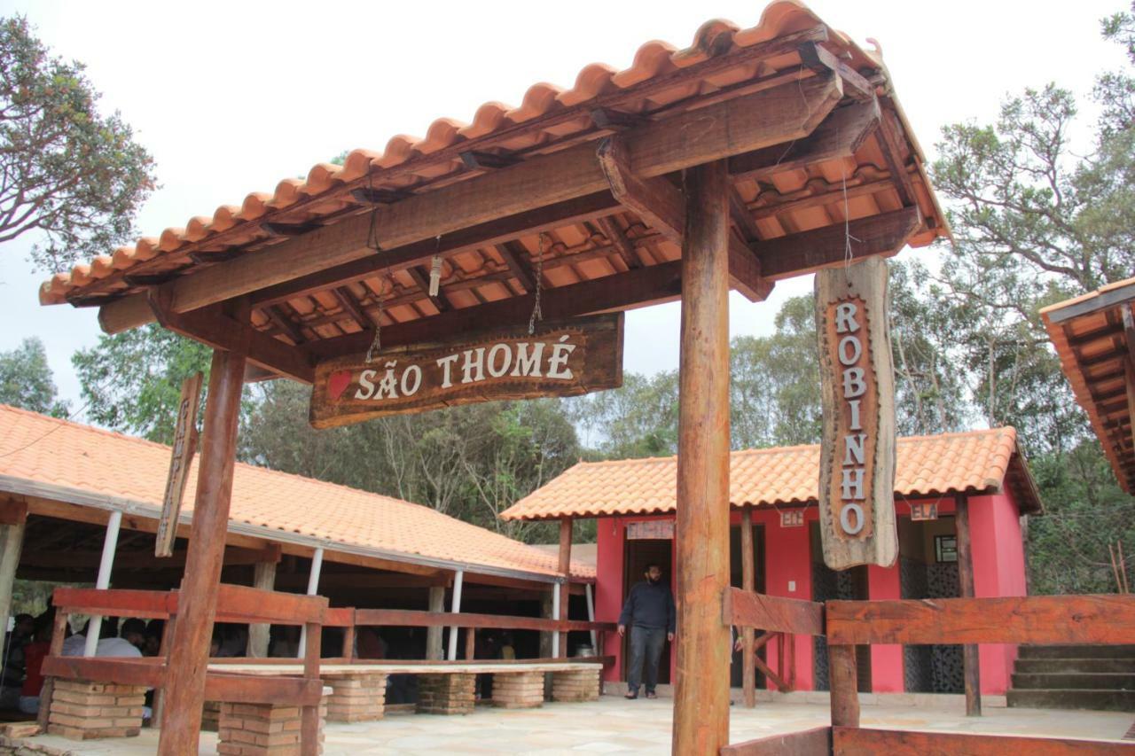 Chales E Camping Do Robinho 1 São Tomé das Letras Kamer foto